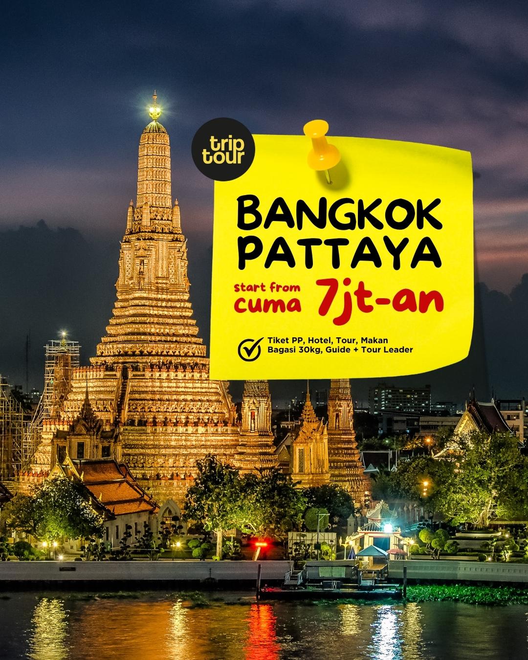  Asia Bangkok Pattaya 5 Days By GA