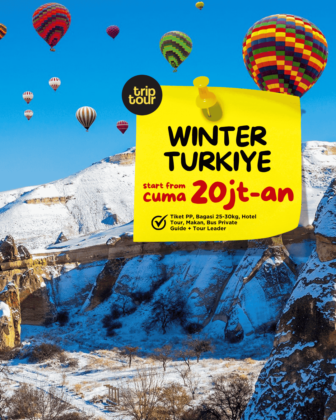 Winter Erciyes Eropa Turkiye 10 Days By EY